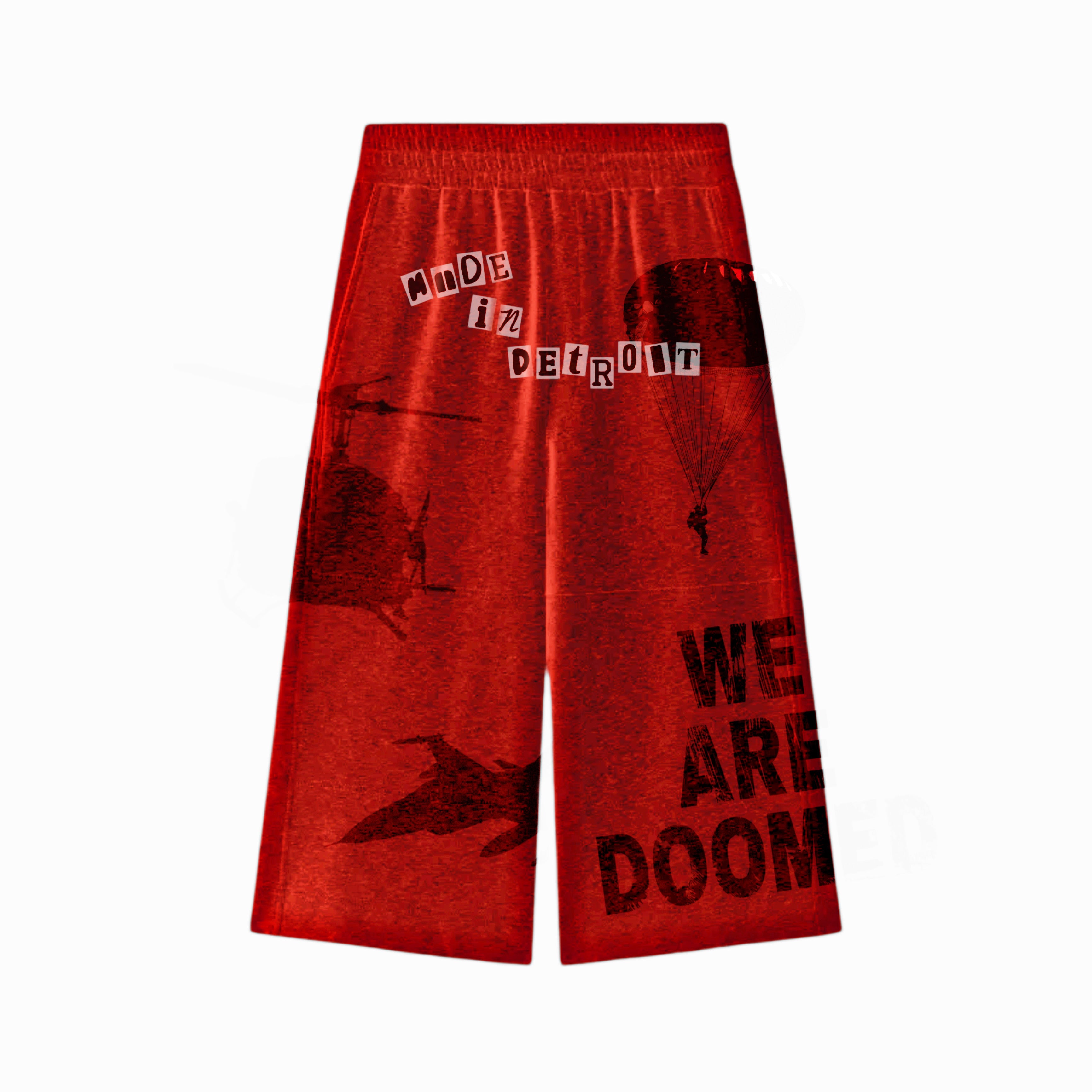 “ WE ARE DOOMED” 3 QTR SHORTS
