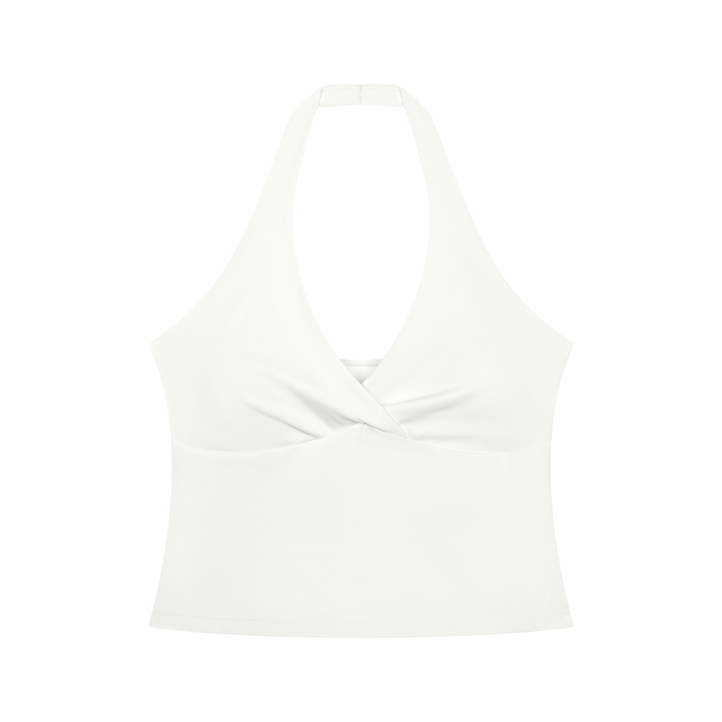 WRTY HALTERED YOGA TOP