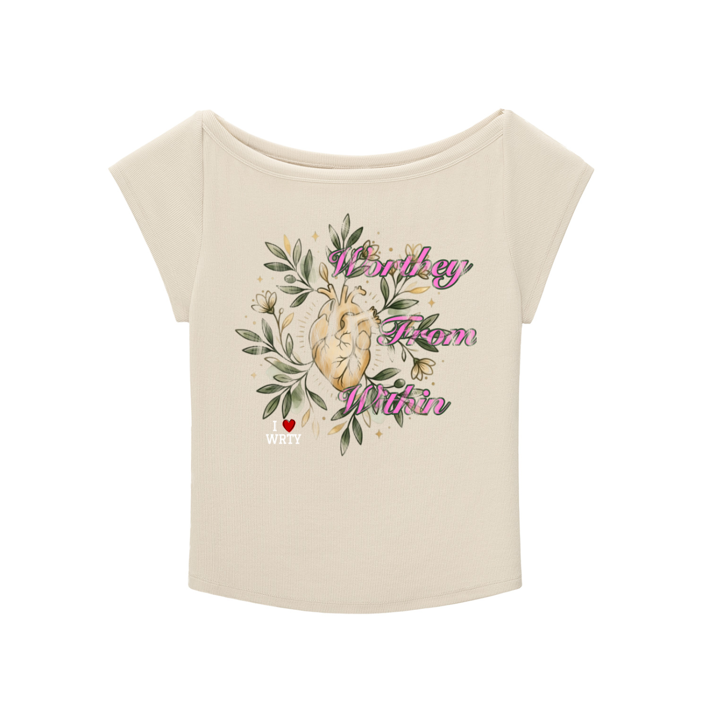 WRTY Wide Neck Baby T-shirt