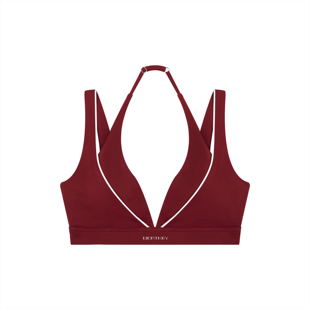 WORTHEY Halter Yoga Sports Bra