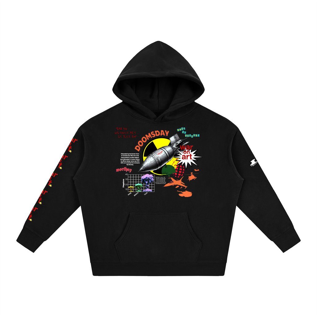 WRTY WAR ON ART “ DOOMSDAY “ HOODIE