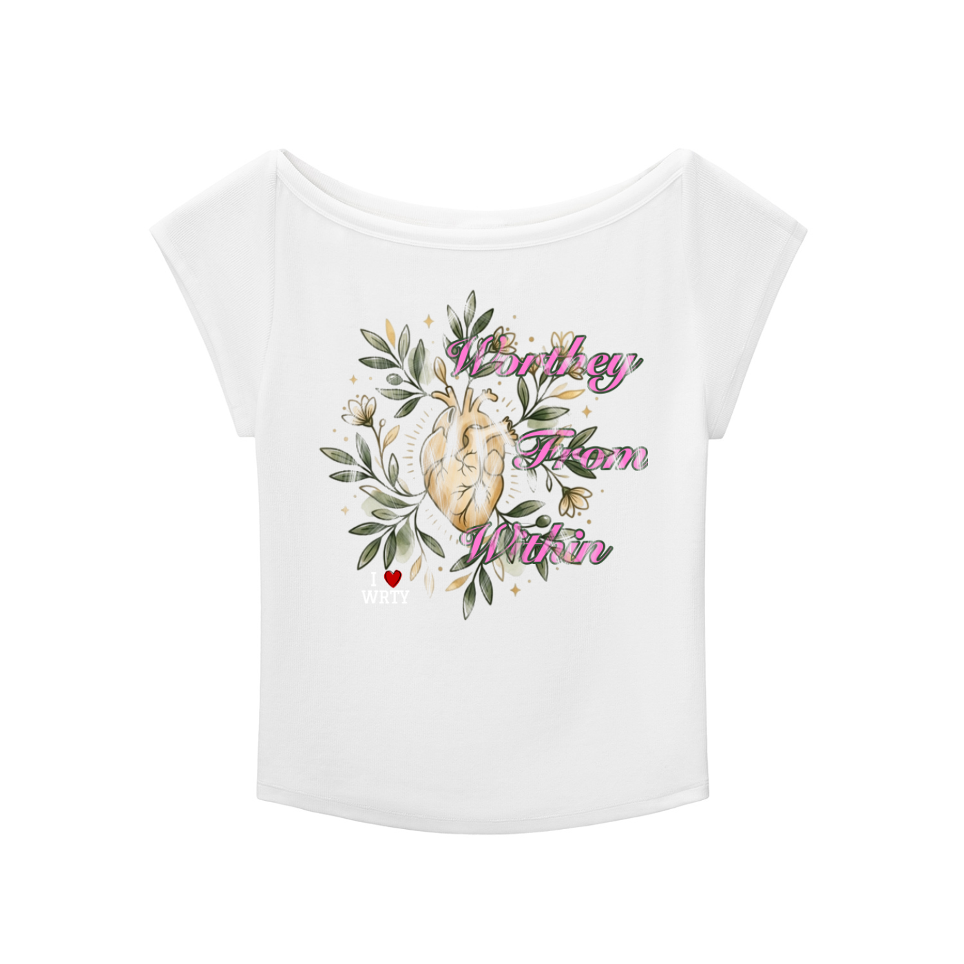 WRTY Wide Neck Baby T-shirt