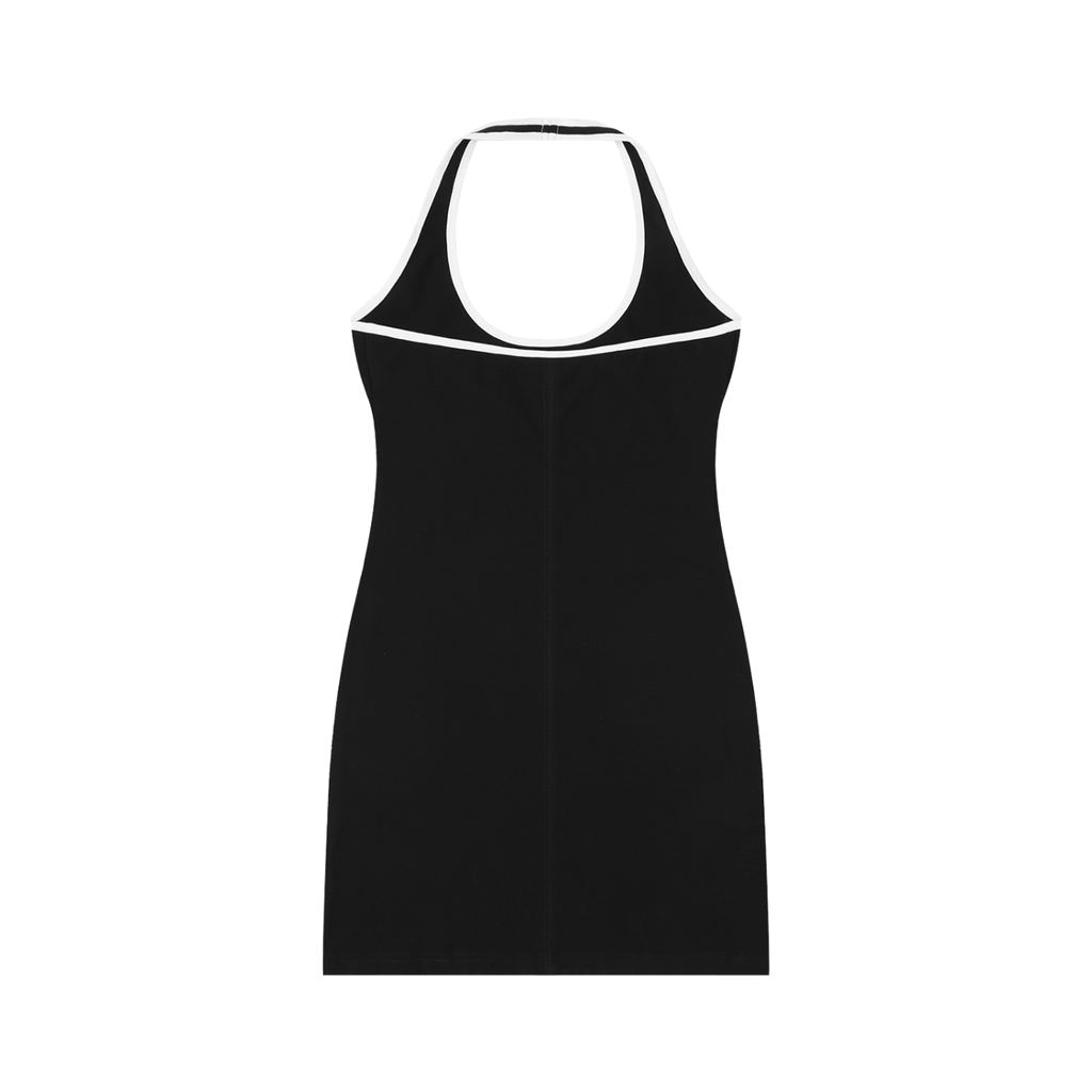WRTY “ I <3 WRTY “ Tight Halter Dress