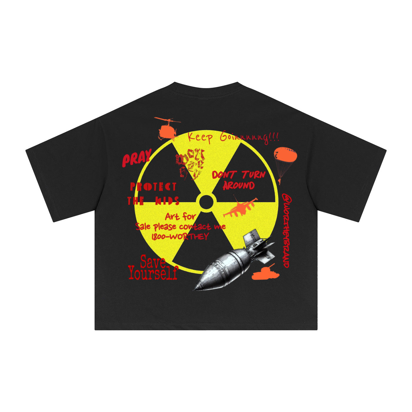 WRTY WAR ON ART “ DOOMSDAY “ T