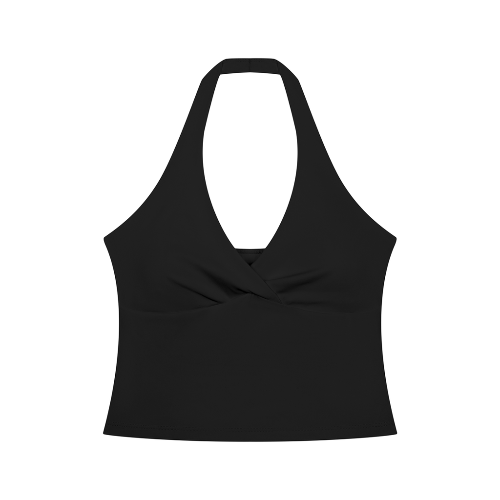 WRTY HALTERED YOGA TOP