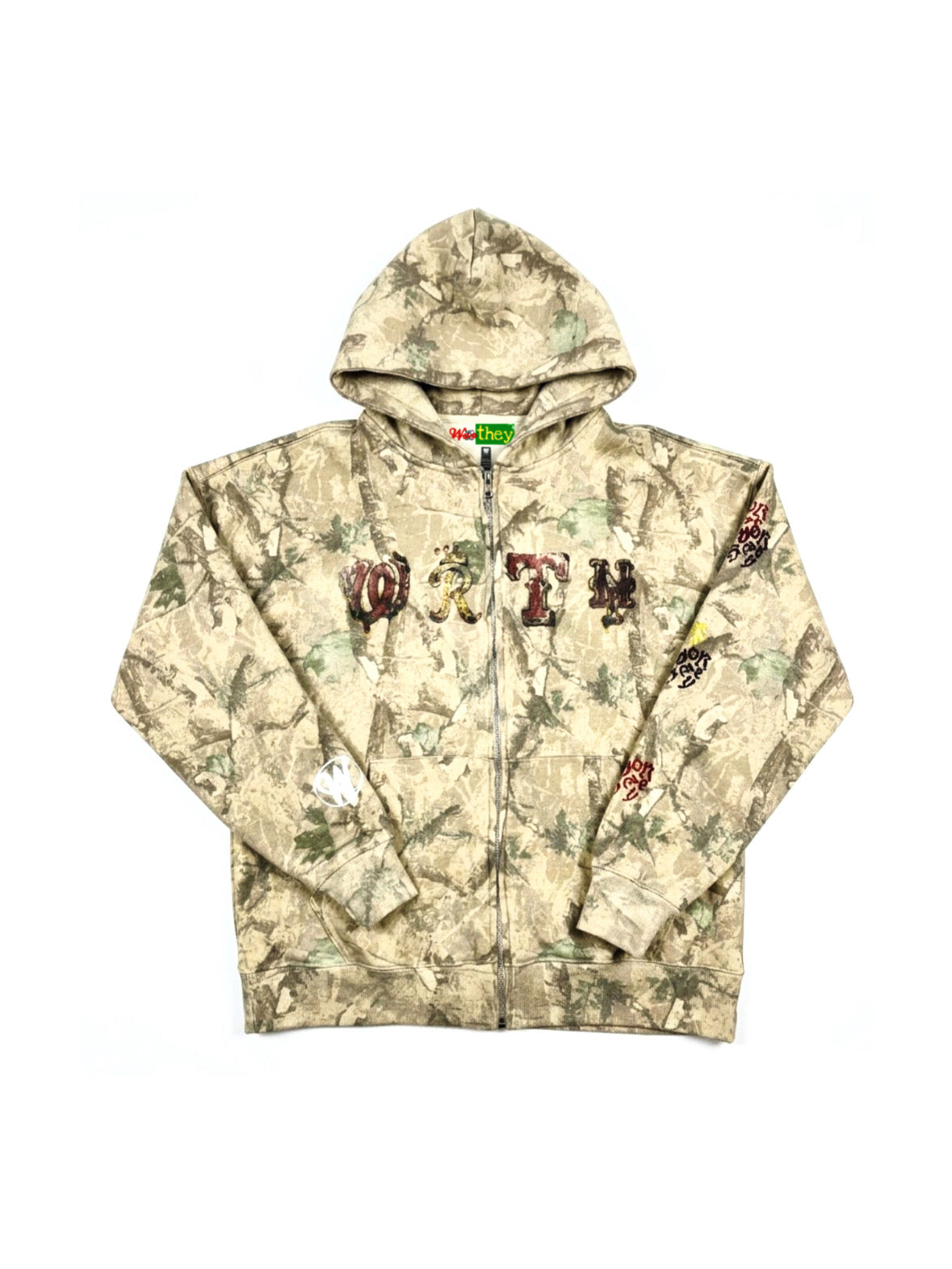 WRTY CAMO MLB JACKET