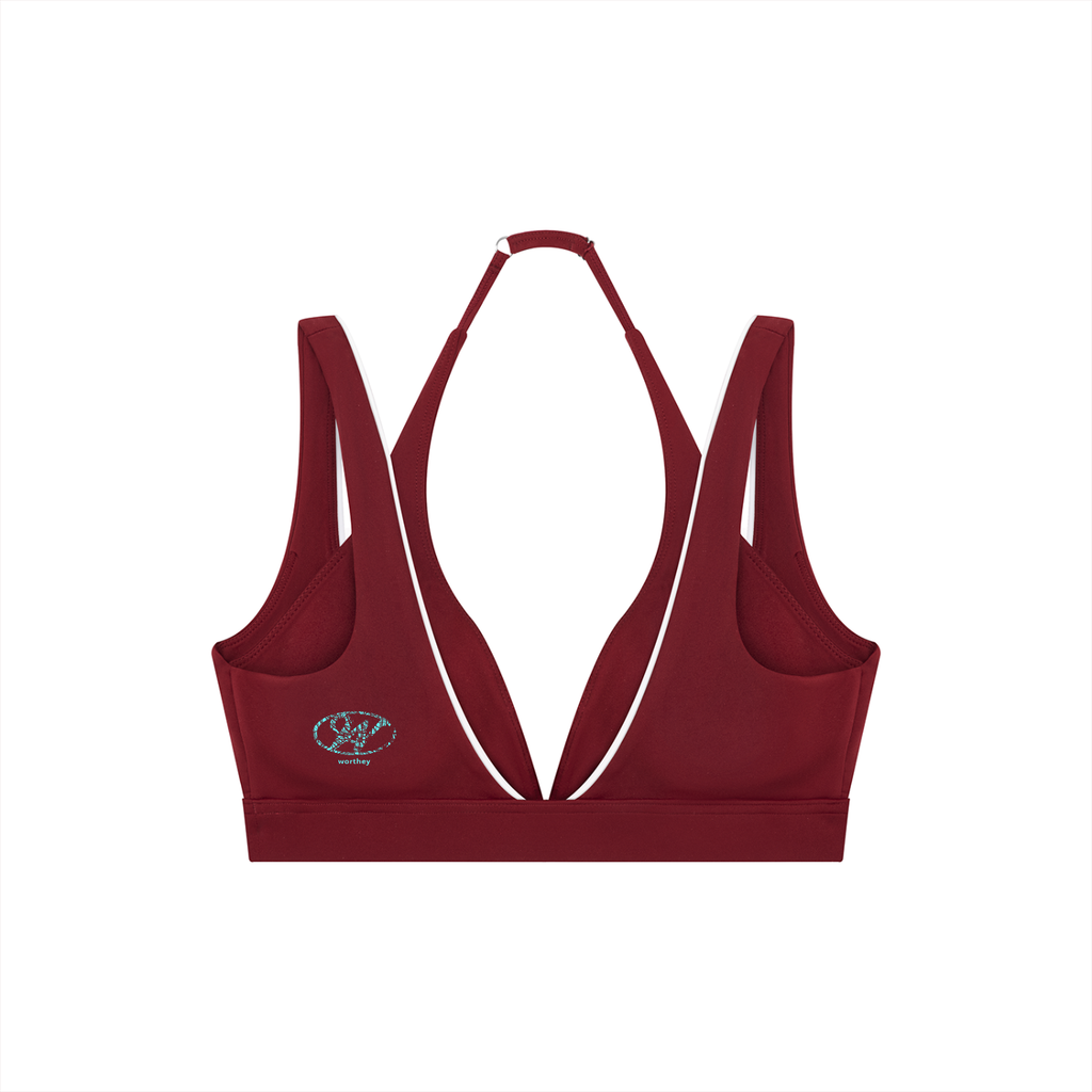 WORTHEY Halter Yoga Sports Bra