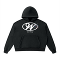 WRTY BOX HOODIE BLACK